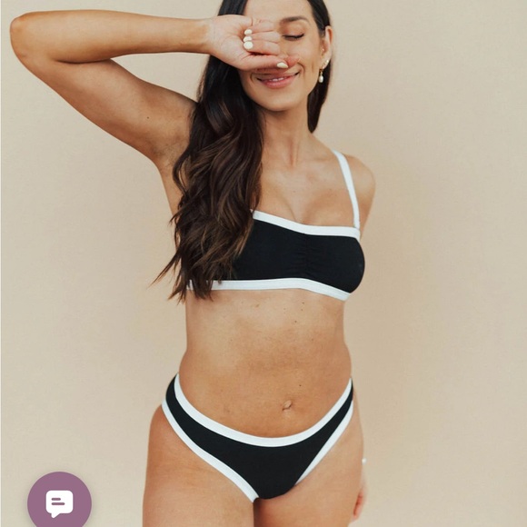 NWT B&W Bikini Bottoms - Picture 3 of 8